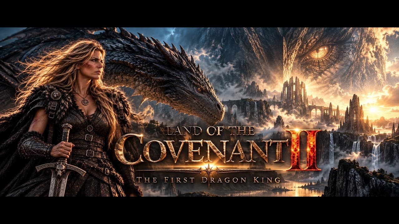 Still from The First Dragon King, Land of the Covenant II, by Brian Nastovski at Gate 42 Studios