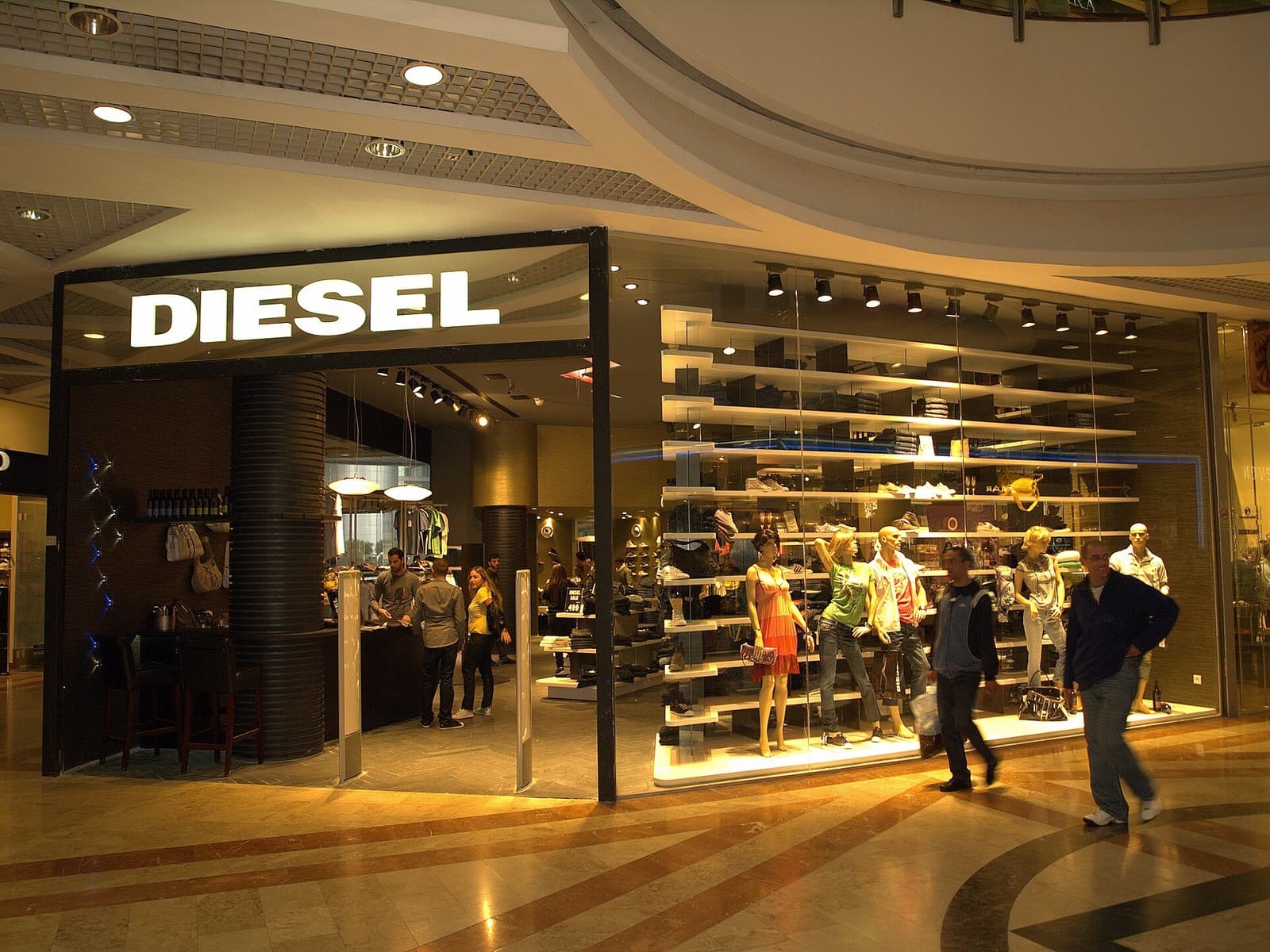 Fashion's AI shoots will go to makers who can prove consent. A Diesel store in Tel Aviv