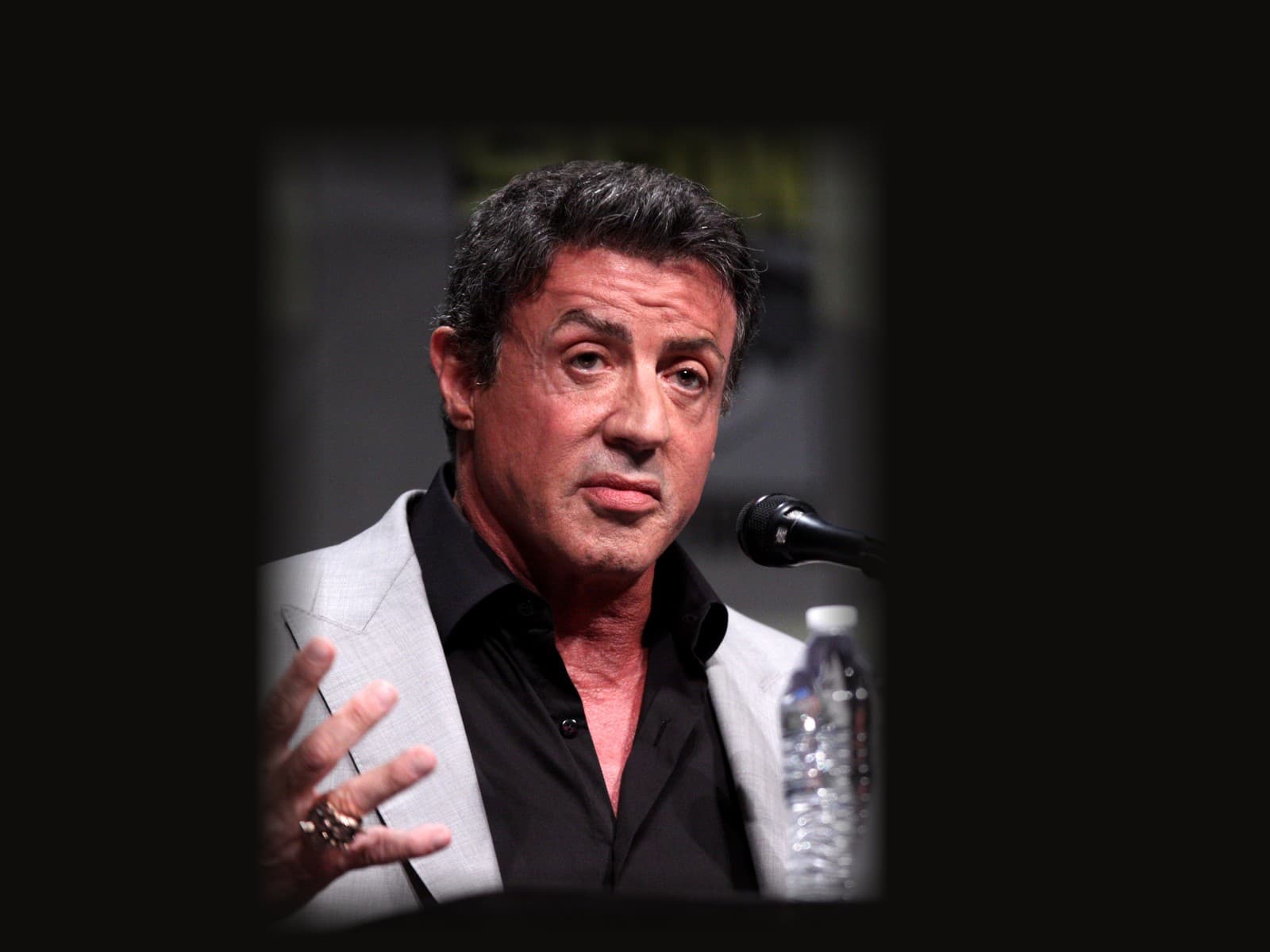 Stallone says the AI critics are right, and he'd do it anyway