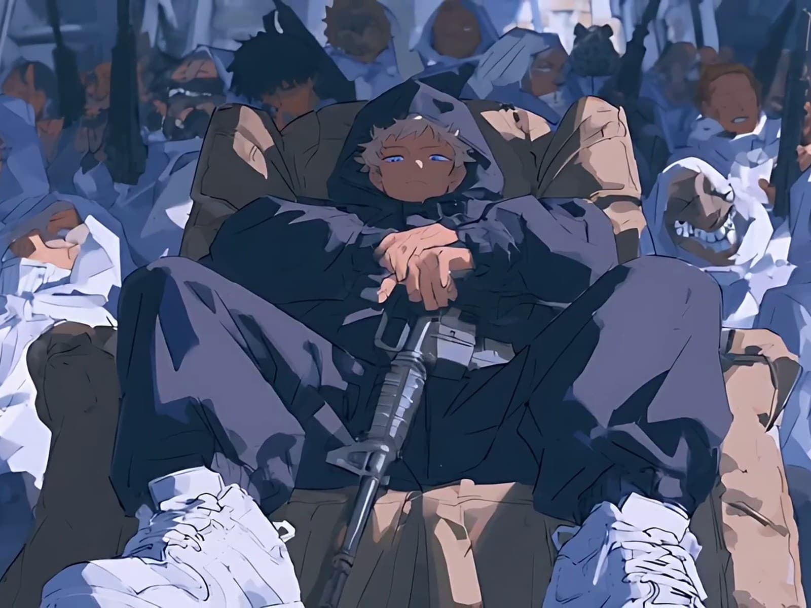 One still image, turned into a 20-second anime story