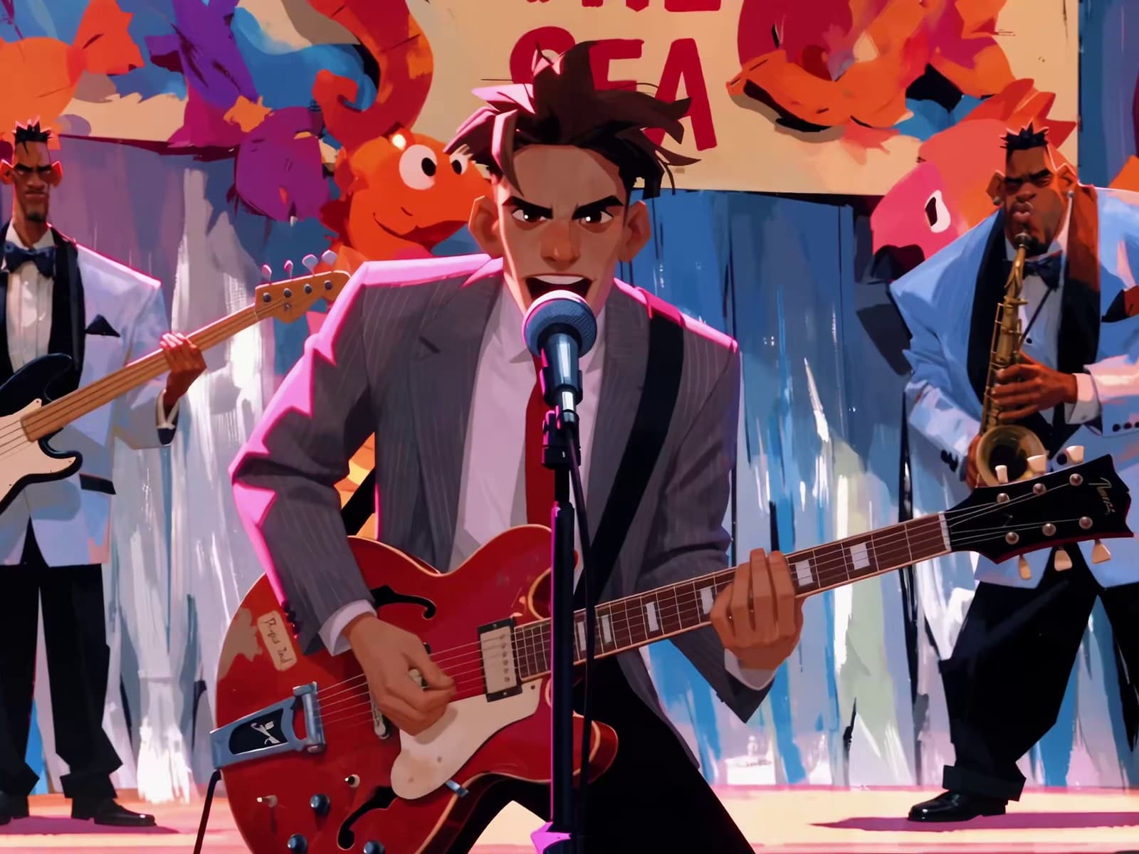 Back to the Future, by way of the Spider-Verse