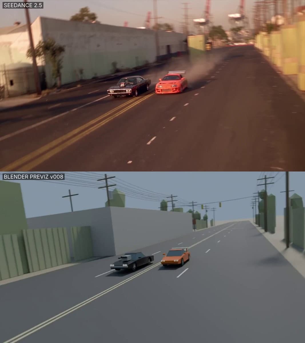 Still from Found footage from Fast & the Furious by Rory Flynn