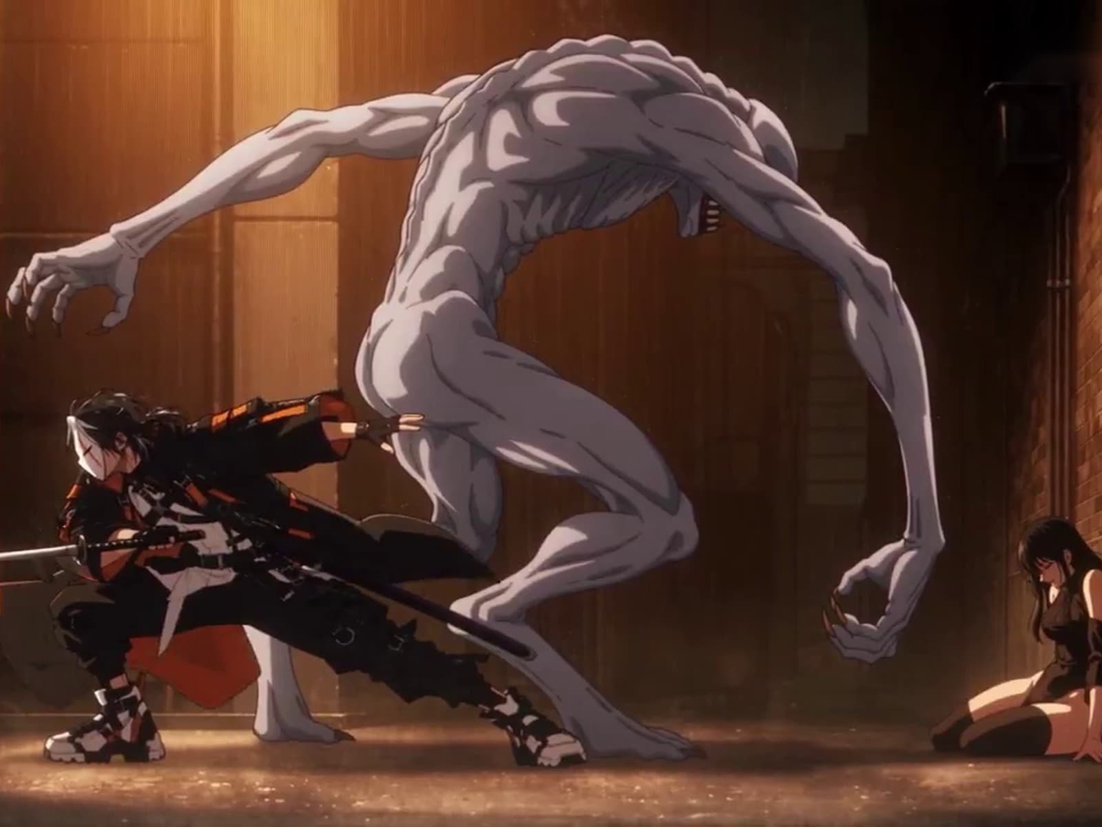 Mr.Iancu's Borrowed Light #1 is a 30-second anime monster short with pure anime pacing
