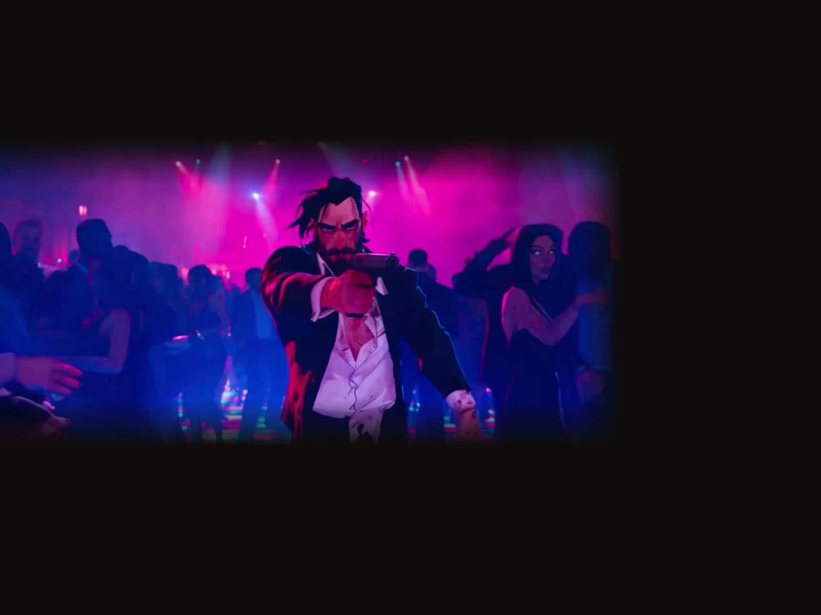 TechieSA's John Wick in the club is a 19-second animated fan piece