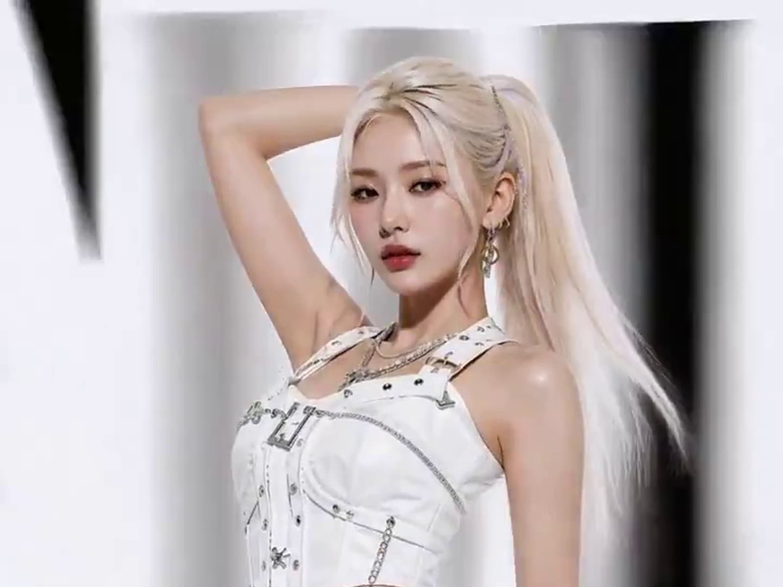 A K-pop magazine cover, brought to life